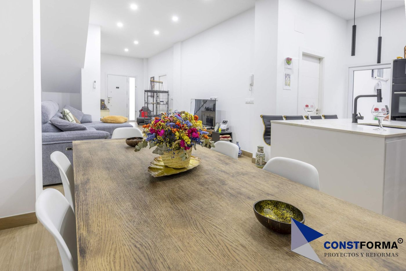 Cocina y comedor después de la reforma, Almussafes